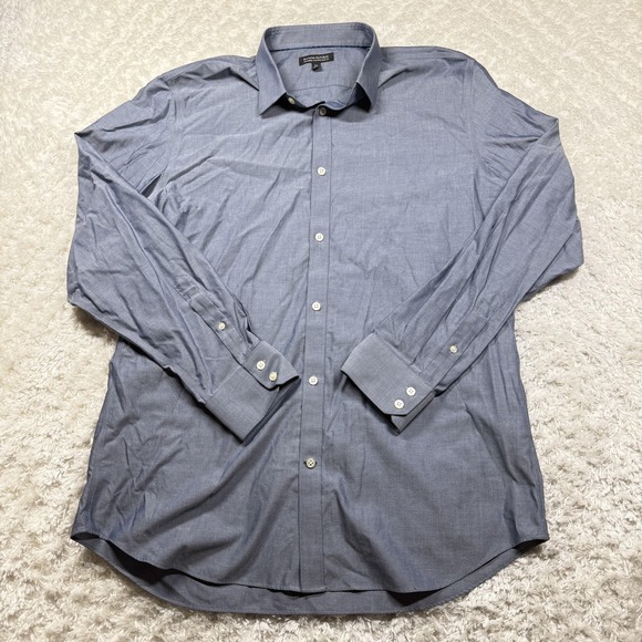 Banana Republic Other - Banana Republic Shirt Mens XL Blue Slim Button Down Dress Work Casual Office